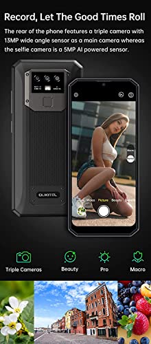 Oukitel-Handy OUKITEL 10000mAh-Akku Smartphone ohne Vertrag K15 Plus