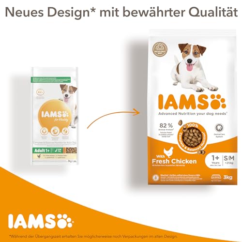 Hundetrockenfutter Iams Hundefutter trocken mit Huhn