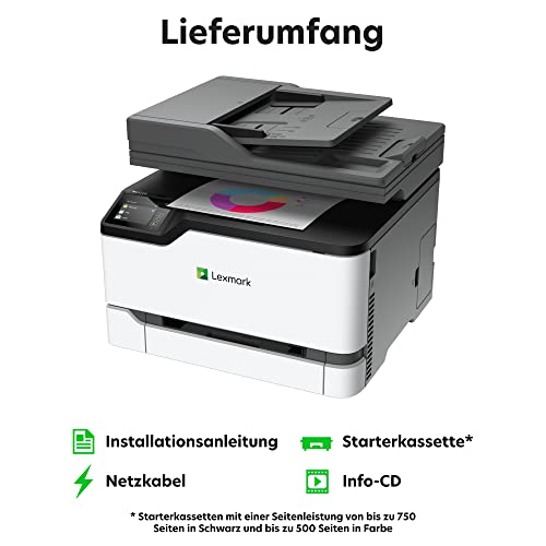 Laserdrucker mit Scanner Lexmark MC3326i Farblaserdrucker