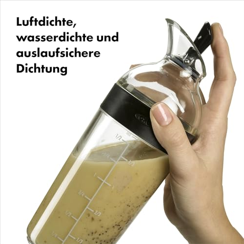 Dressing-Shaker OXO Good Grips Salat groß, 350 ml, schwarz