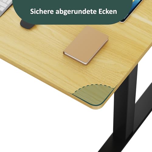 Schreibtischplatte ALLDREI Tischplatte 140 x 80 cm, 2,5 cm stark