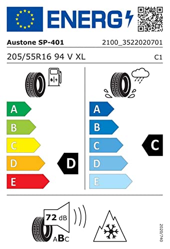 Ganzjahresreifen 205by55 R16 Austone 205/55 R16 94V SP 401 XL