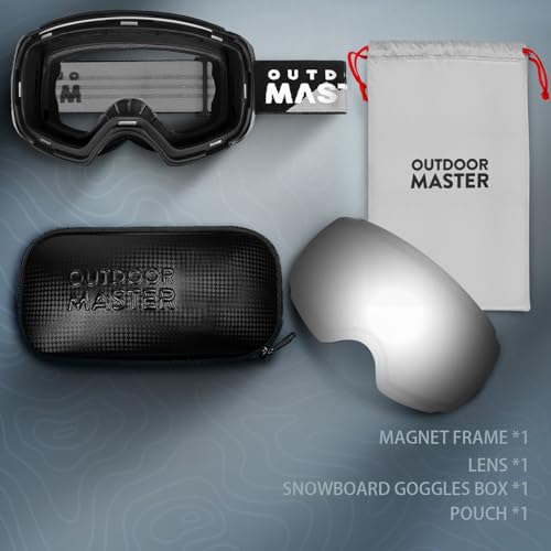 Snowboardbrille OutdoorMaster Unisex Skibrille PRO