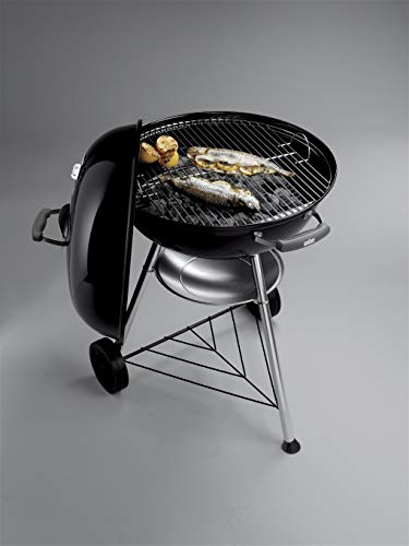 Standgrill Weber Compact Kettle Holzkohlegrill, Ø 57cm Grillfäche