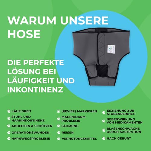 Läufigkeitshose-Hündin Nature Pet Hunde-Läufigkeitshose