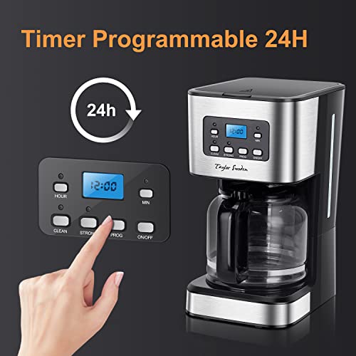 Kaffeemaschine mit Timer Taylor Swoden Darcy, 950W, 1.5L