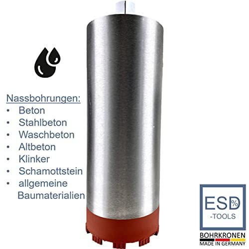 Kernbohrer ESD TOOLS Diamantbohrkrone mit Turbosegment