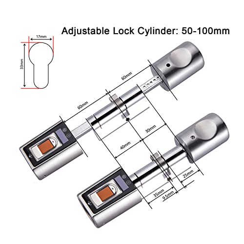 Elektrisches Türschloss WE.LOCK WELOCK L6SBR Elektronisch