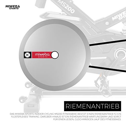 Indoor Bike Miweba Sports Profi Indoor Cycling Bike MS200
