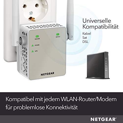 WLAN-Repeater Netgear WLAN Repeater EX6120 WLAN Verstärker