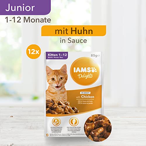 IAMS-Katzenfutter Iams Delights Kitten Nassfutter, Multipack