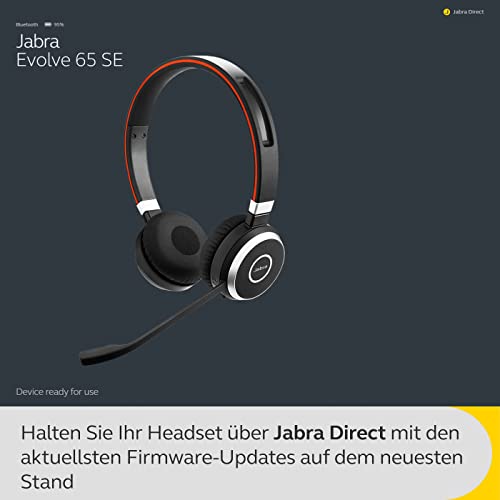 Mono-Headset Jabra Evolve 65 SE Schnurloses Bluetooth-Headset