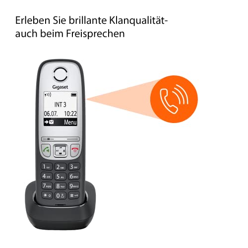 Gigaset-DECT-Telefon Gigaset A415, Schnurloses Telefon DECT