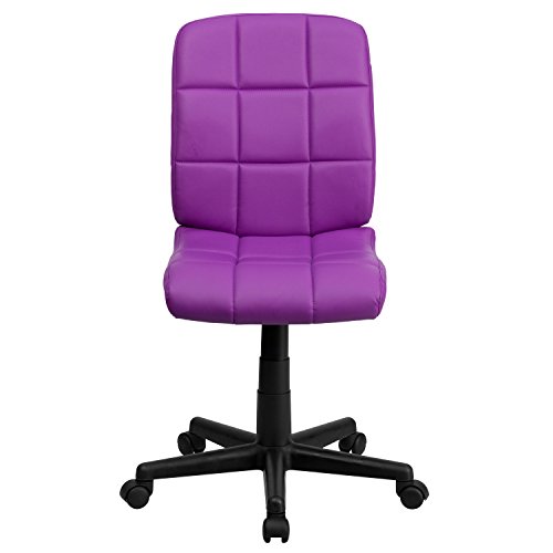 Drehstuhl Flash Furniture Mid-Back Quilted Vinyl Swivel Task Chair