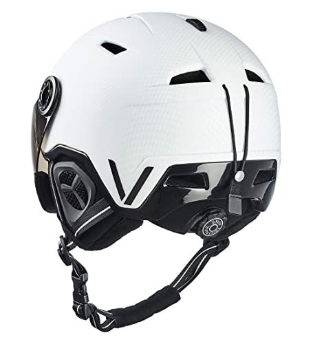 Black-Crevice-Skihelm Black Crevice Skihelm Vail mit Visier, matt