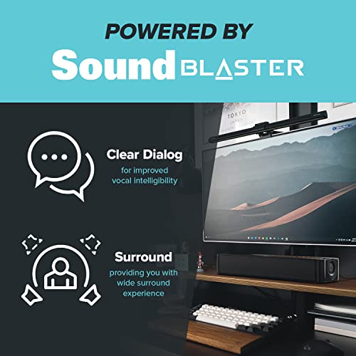 Soundbar unter 100 Euro CREATIVE Stage SE Under-Monitor