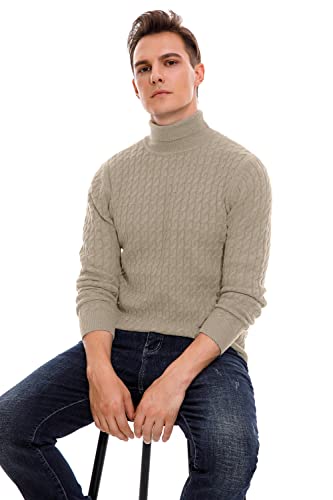 Rollkragenpullover Herren Hisir Klassischer Pullover Warmer