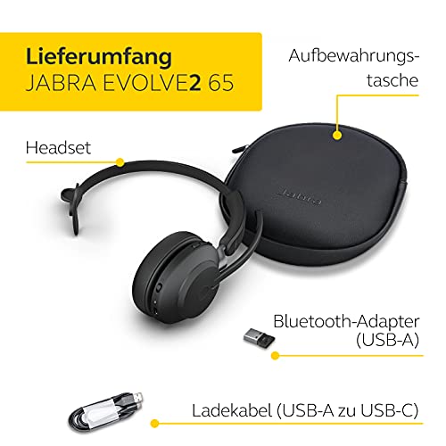 Jabra-Headset Jabra Evolve2 65 Wireless PC Headset