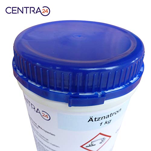 Rohrreiniger Centra24 Natriumhydroxid, Perlen, 1 KG in Dose