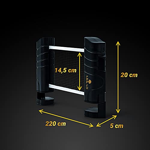 Tischtennisnetz Arkad, 225cm, Das längste Tischtennis Netz