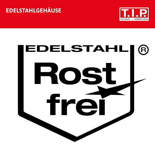 Gartenpumpe T.I.P. Edelstahl, 2.950 l/h Fördermenge, 42 m