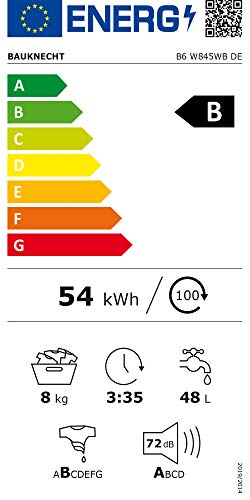 Bauknecht-Waschmaschine Bauknecht B6 W845WB DE