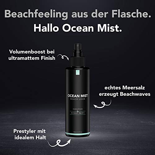 Salzspray ANTHONY BROWN ® Ocean Mist, Sea Salt Spray, matt