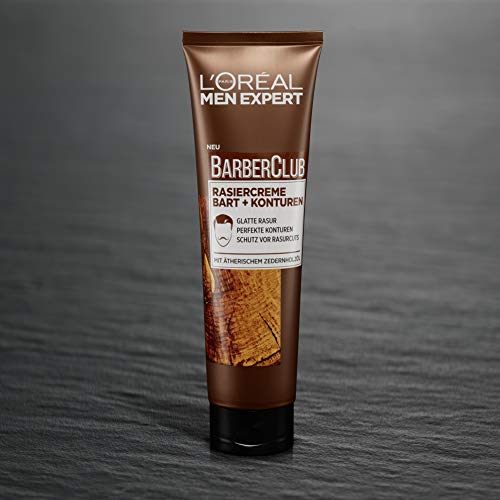 Rasiercreme L’Oréal Men Expert Barber Club, für Bart-Konturen