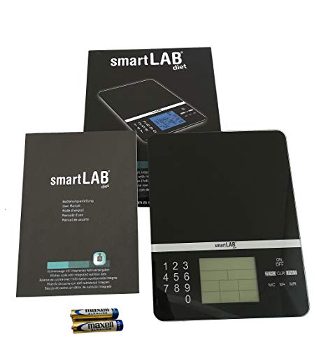 Küchenwaage smartLAB diet Nährwert Analysewaage, 5 kg, digital