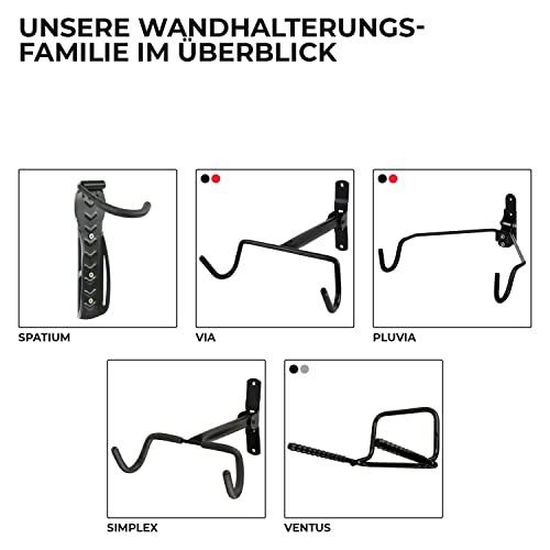 Fahrradhalter URBAN ZWEIRAD Fahrrad-Wandhalterung klappbar