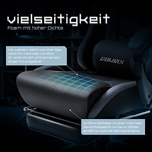 Gaming-Stuhl bis 200 Euro Dowinx Gaming Stuhl Ergonomischer