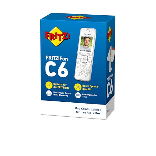 Telefonanlage AVM FRITZ!Fon C6 DECT-Komforttelefon