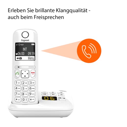 Schnurloses Telefon mit Anrufbeantworter Gigaset AS690A