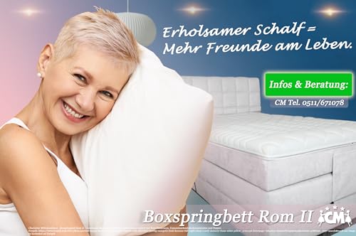 Boxspringbett Charlottes Möbelkaufhaus ROM II elektrisch verstellbar