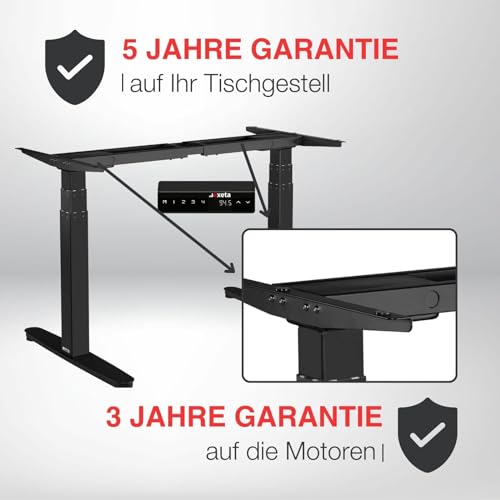 Höhenverstellbarer Schreibtisch Exeta ergoSmart elektrisch