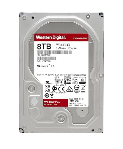 NAS-Festplatte Western Digital WD Red 8TB 3.5″ NAS Interne