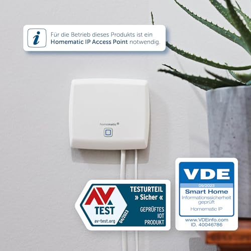 Bewegungsmelder Homematic IP Smart Home im 55er-Rahmen