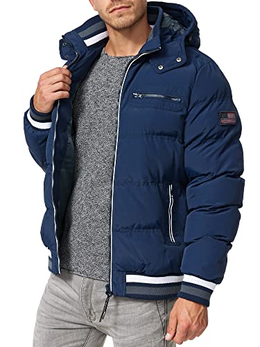 Daunenjacke Herren Indicode Herren Marlon Steppjacke