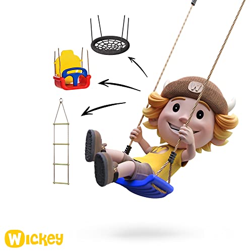 Wickey-Schaukel Wickey Spielturm Klettergerüst Smart Camp