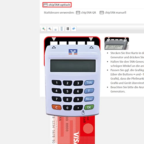 TAN-Generator Generic Digipass 836 Chip für chipTAN-optisch