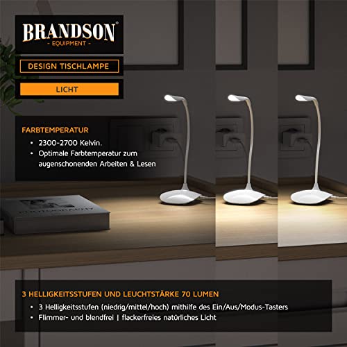 Schreibtischlampe Brandson High Power LED Tischlampe