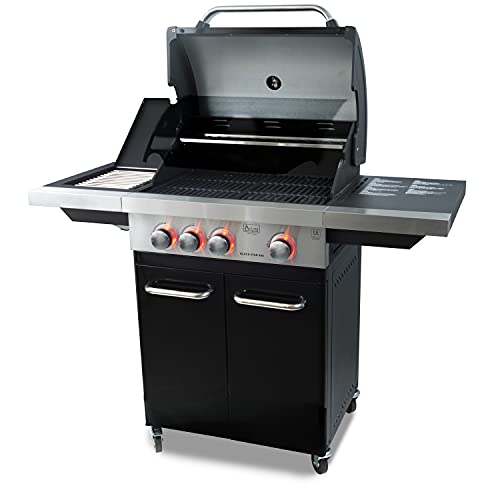 Activa-Gasgrill ACTIVA 3 Brenner Gasgrill “Black Star 400”