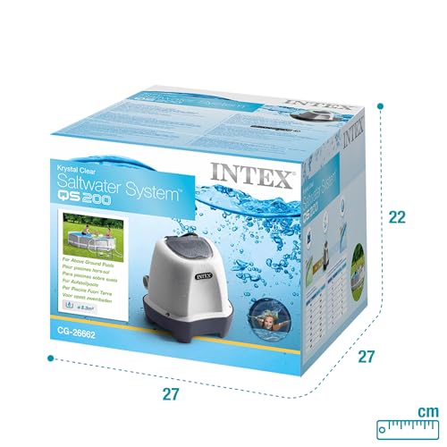 Salzelektrolyseanlage Intex Krystal Clear Salzwassersystem QS200