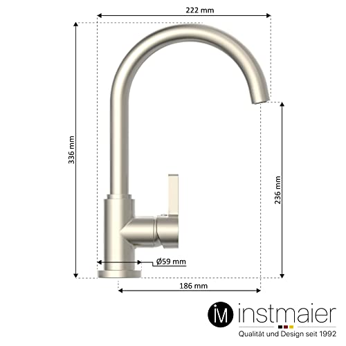 Niederdruckarmatur instmaier K3 Niederdruck Küchenarmatur