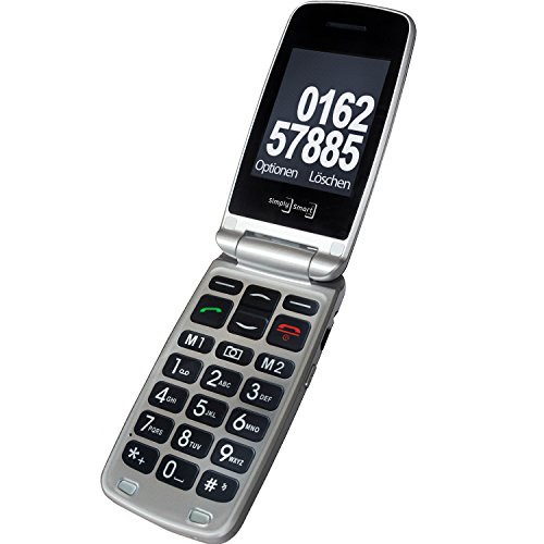 Seniorenhandy Simply Smart Großtasten Mobiltelefon, MB 100