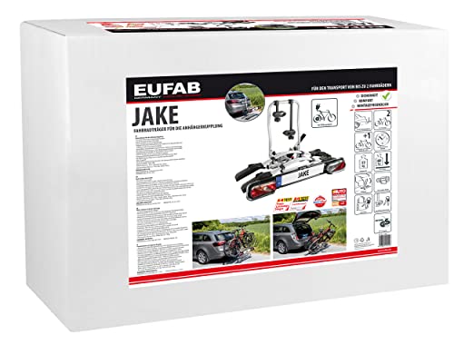 Fahrradträger 2 Fahrräder EUFAB 11510 Fahrradträger JAKE, E-Bike