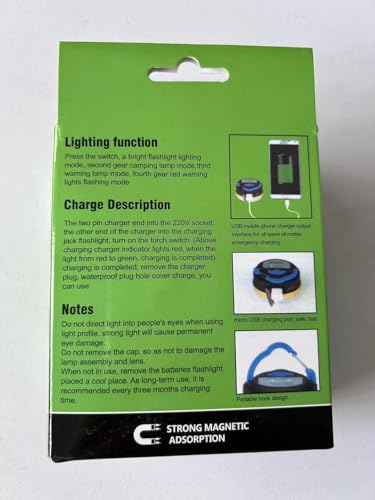 Zeltlampe Karrong Campinglampe LED USB Wiederaufladbare