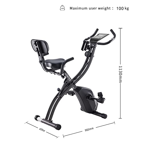 Heimtrainer (klappbar) UMAY LONTEK Heimtrainer Fahrrad