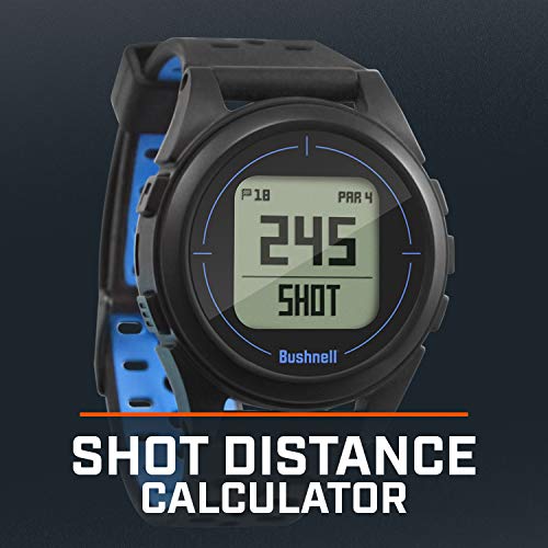 Golfuhr Bushnell Ion 2-Black/Blue GPS-Golf, Schwarz/Blau