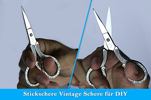 Stickschere SMI Vintage Nähschere, Fadenschere